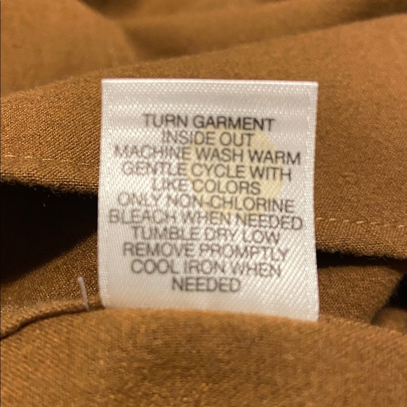 Rowm The Lodge Collection Long Sleeve Brushed Solid Button Down Shirt Size Large - Picture 9 of 12